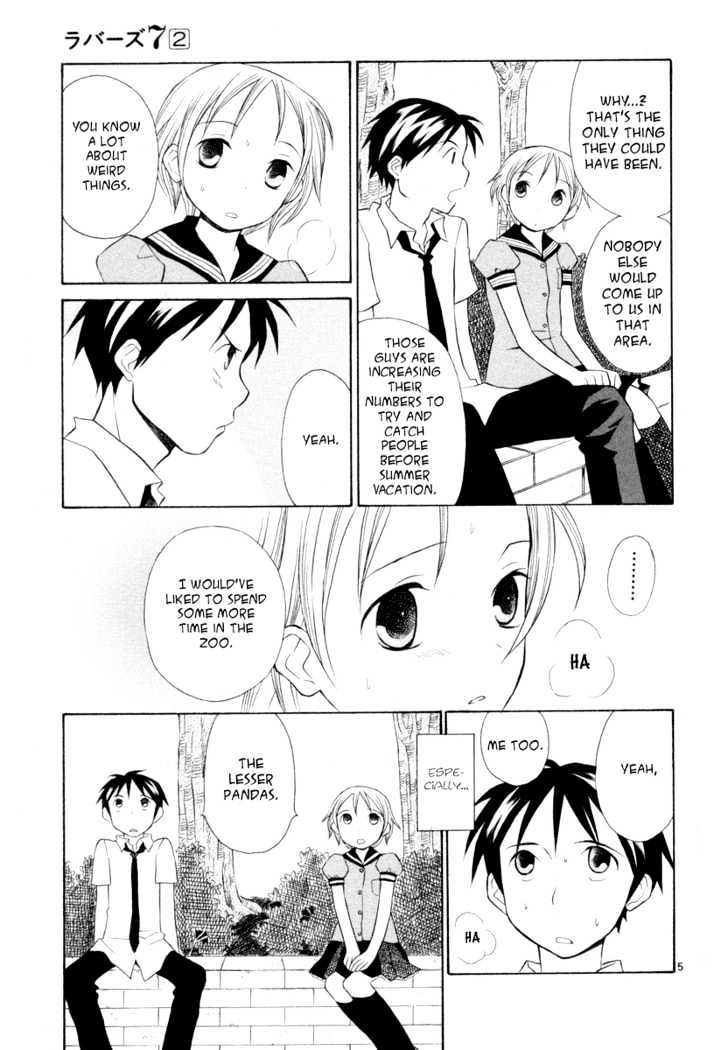 Rubbers Seven Chapter 12 page 5 - Chapter 12 : I Run and Feel High