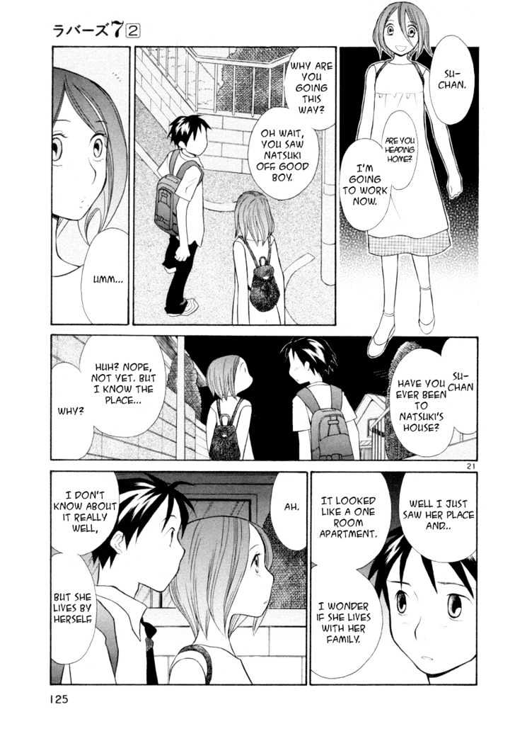 Rubbers Seven Chapter 13 page 21 - Chapter 13 : A Serious Place to Chat for People in Their 30's