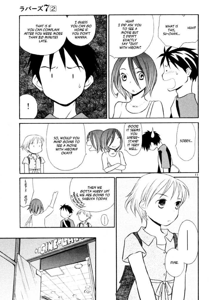 Rubbers Seven Chapter 14 page 11 - Chapter 14 : The Feeling of Sitting in a Flower Garden