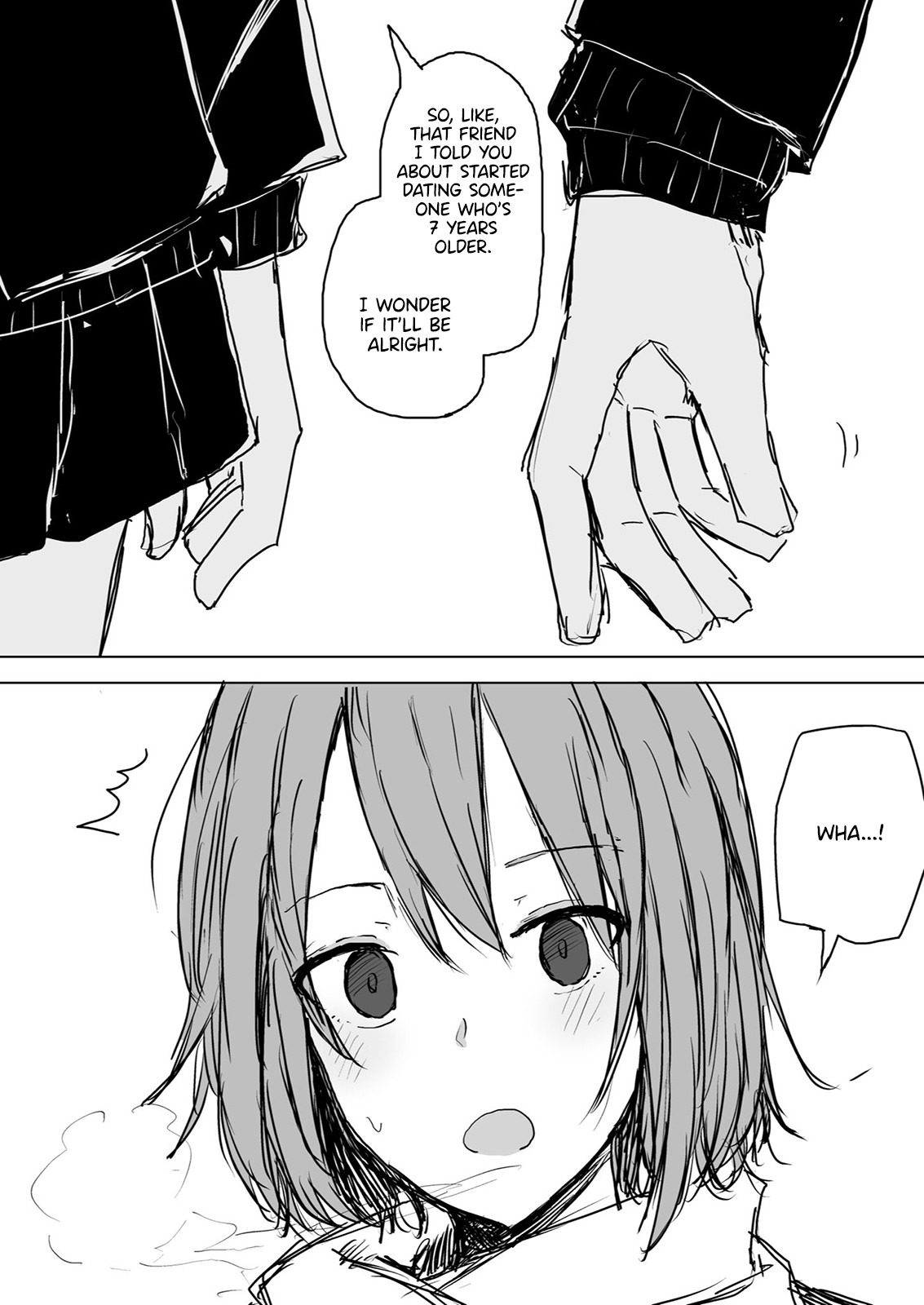 Rucchiifu's Lovey Dovey Couple Chapter 3 page 1 - Chapter 3: Sweaty Handholding