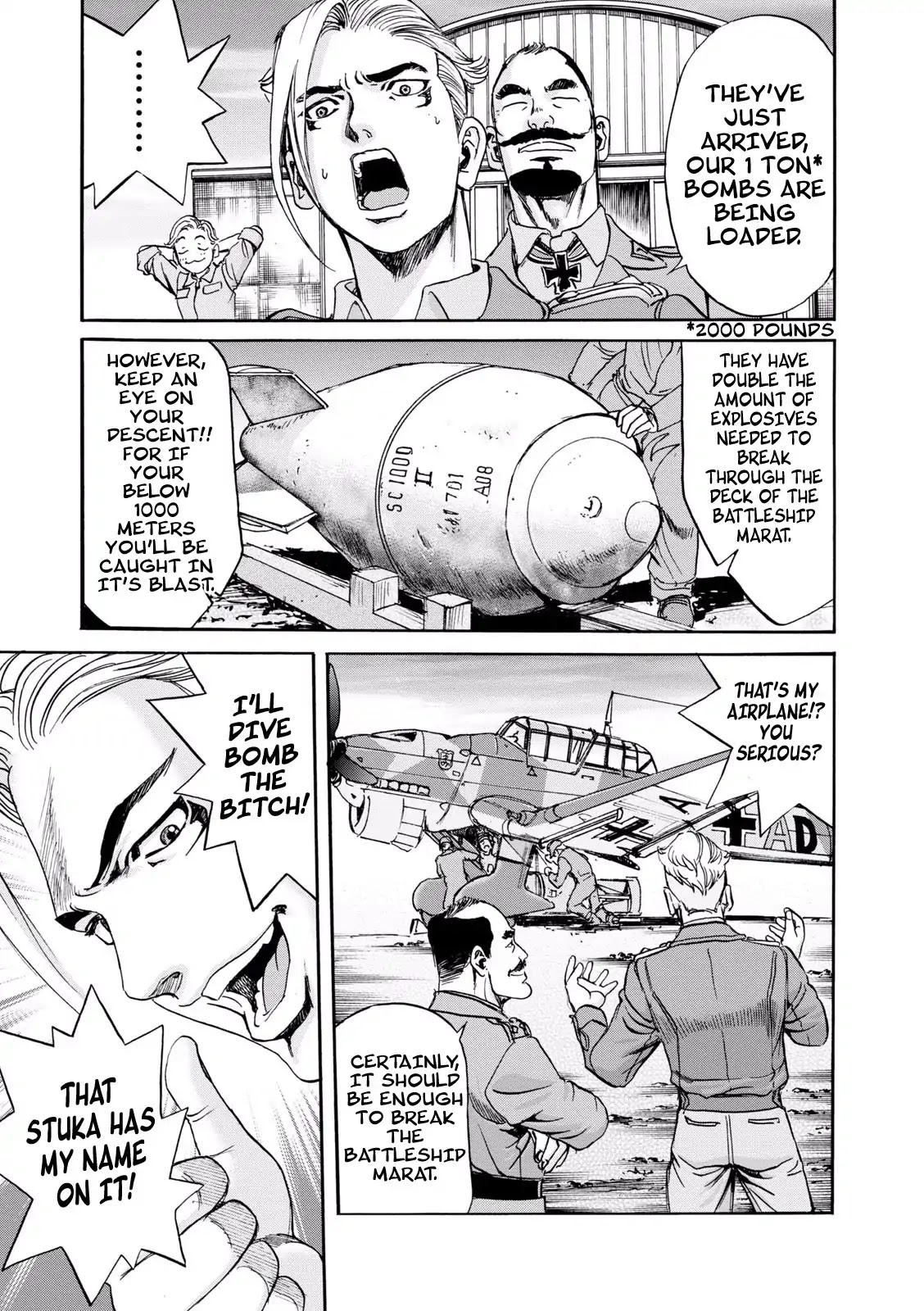 Rudel, Demon King of the Blue Sky Chapter 1 page 9 - Chapter 1: Battleships and Milk