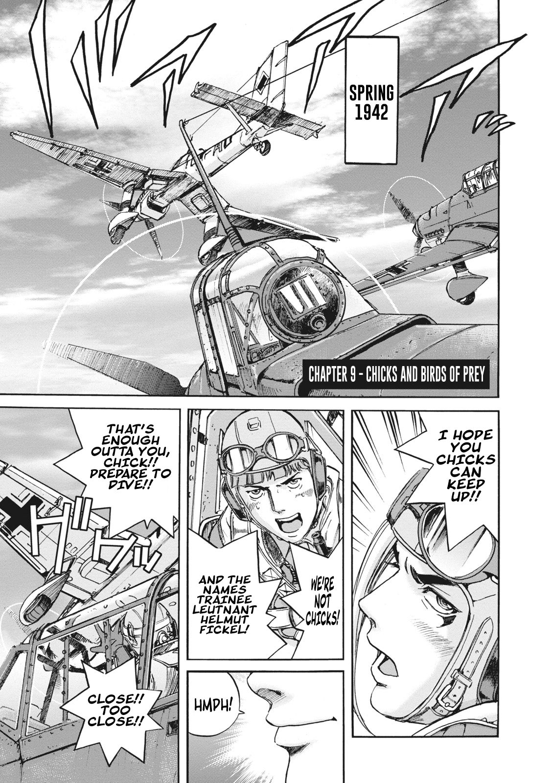 Rudel, Demon King of the Blue Sky Chapter 9 page 2 - Chapter 9: Chicks and Birds of Prey
