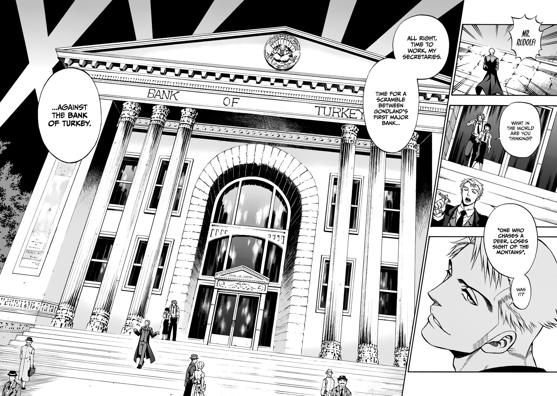 Rudolf Turkey Chapter 2 page 12 - Chapter 2: Rudolf VS Bank Employees