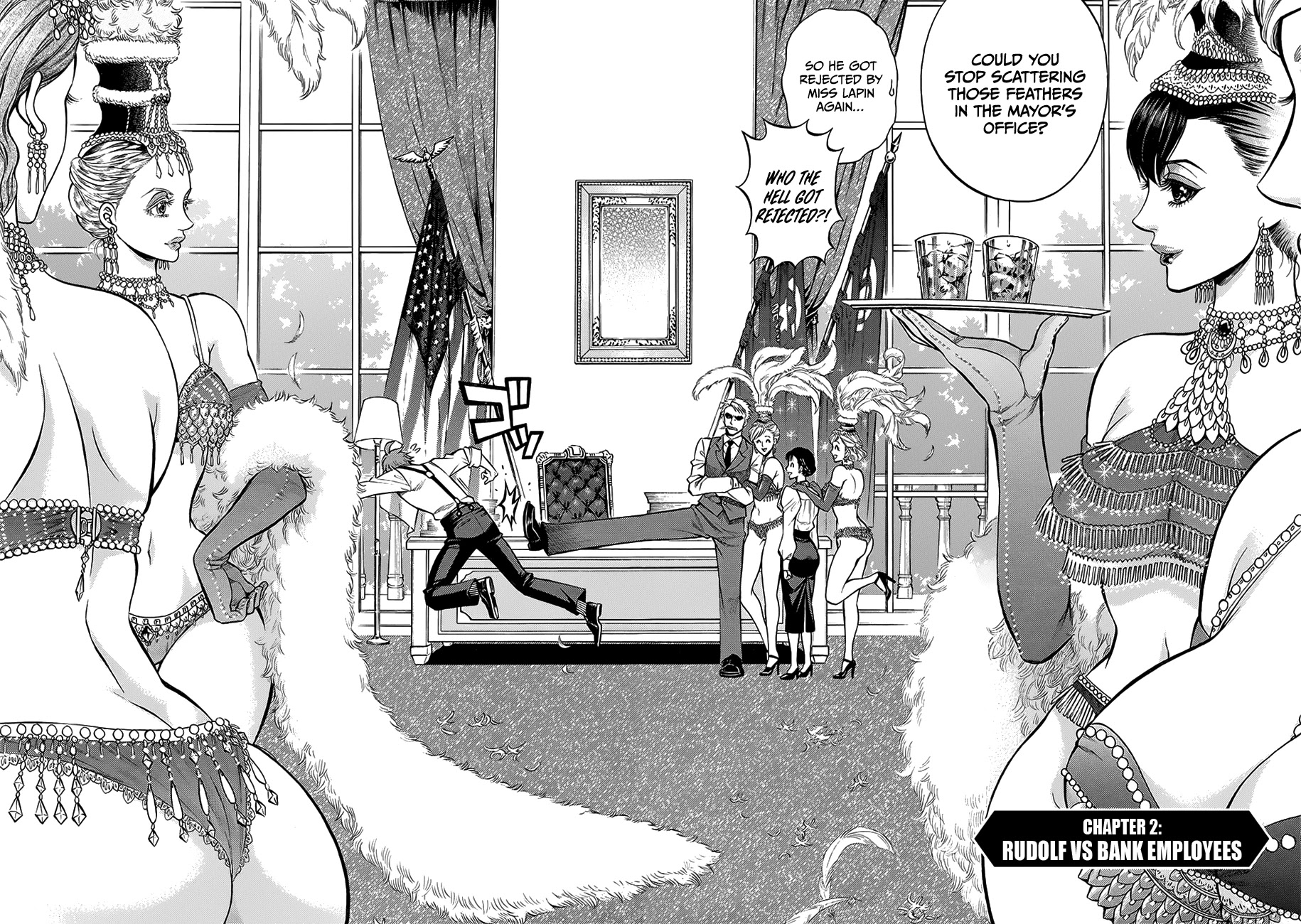 Rudolf Turkey Chapter 2 page 3 - Chapter 2: Rudolf VS Bank Employees
