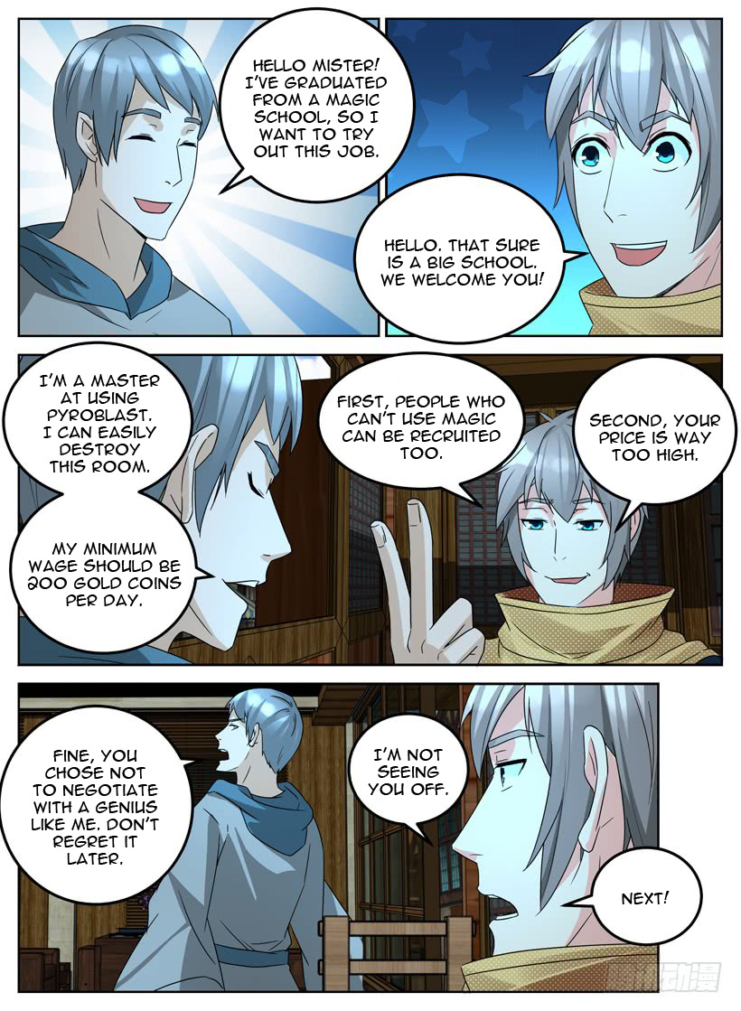 Rules for Peddling in Another World Chapter 11 page 6 - Chapter 11: Interviewing the new Recruits!