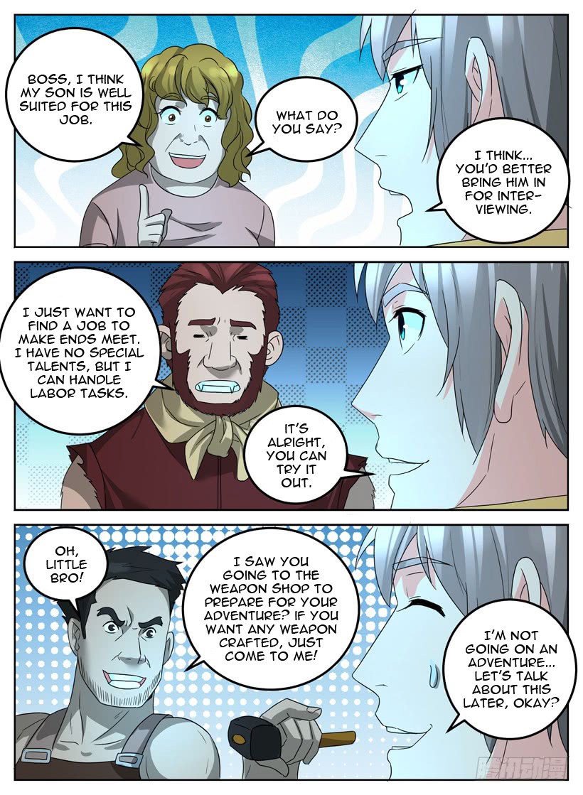 Rules for Peddling in Another World Chapter 11 page 7 - Chapter 11: Interviewing the new Recruits!