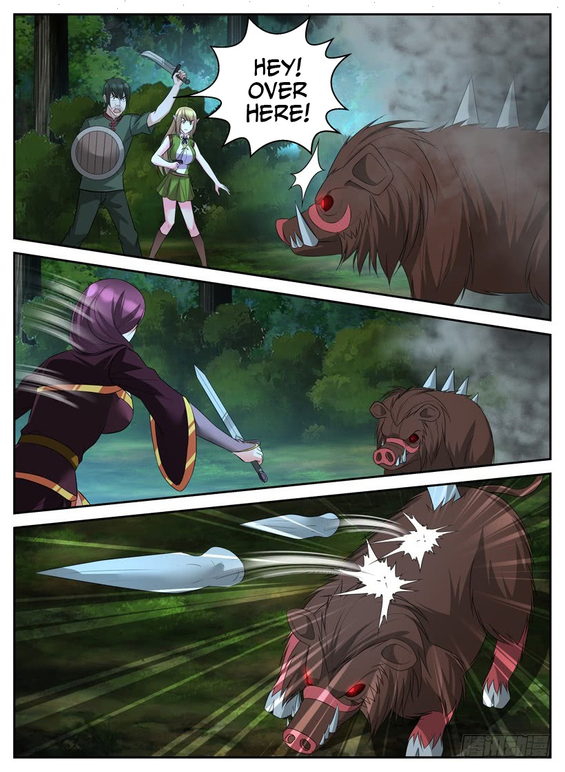 Rules for Peddling in Another World Chapter 30 page 8 - Chapter 30: Fighting the boar!