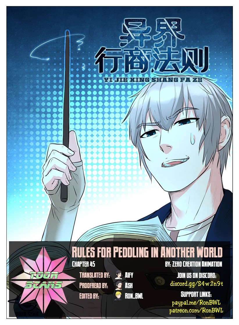 Rules for Peddling in Another World Chapter 45 page 1 - Chapter 45: A real magician