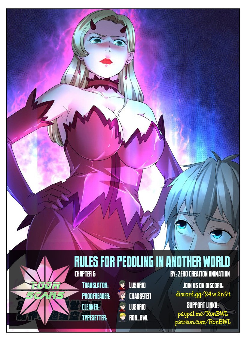 Rules for Peddling in Another World Chapter 6 page 1 - Chapter 6: First Assignment