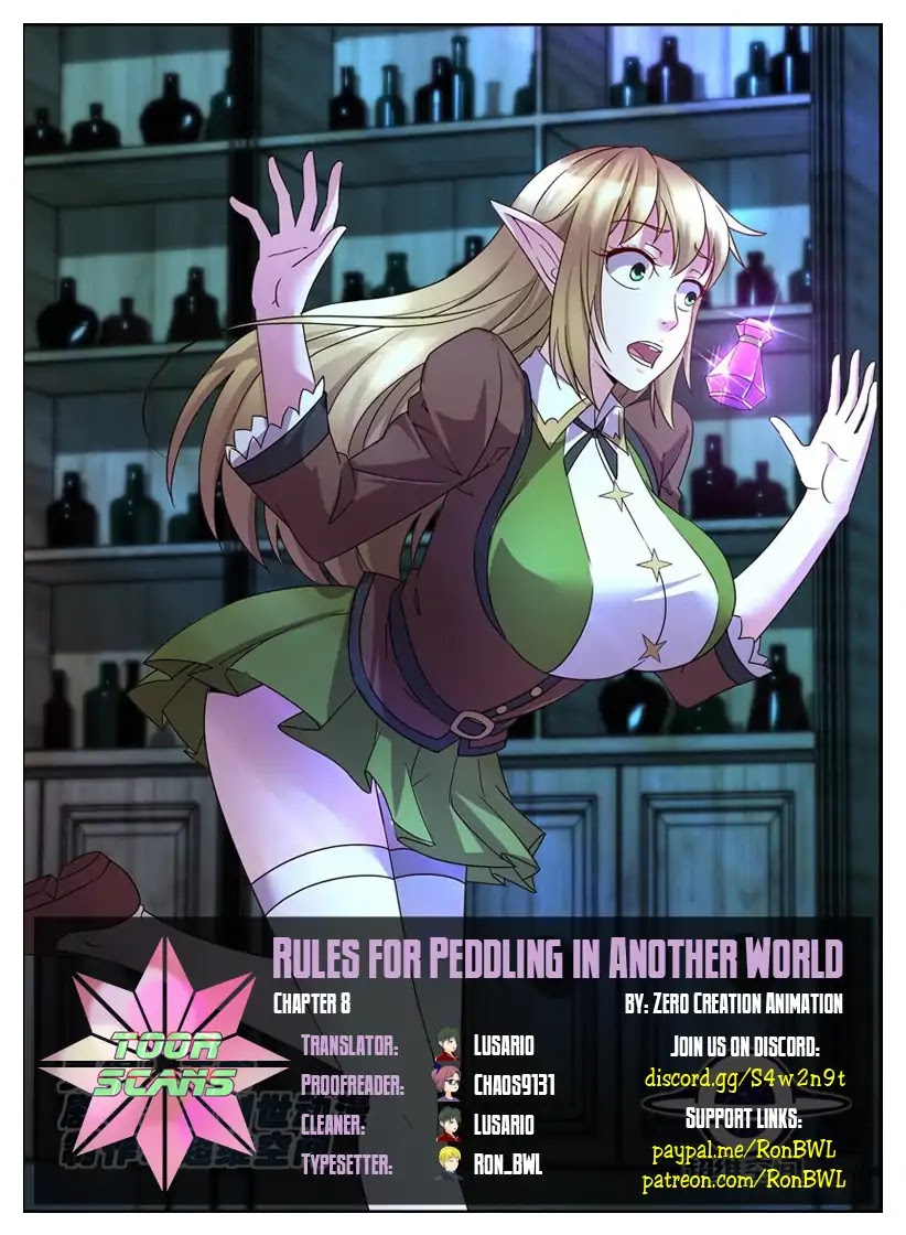 Rules for Peddling in Another World Chapter 8 page 1 - Chapter 8: Sudden Insight
