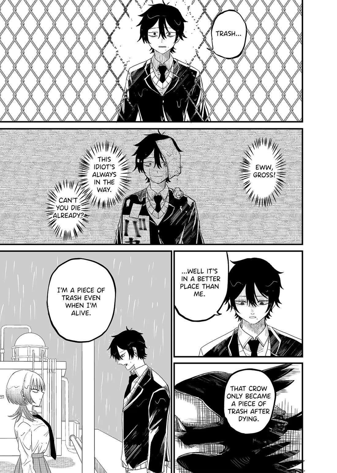 Ruling Girl Kubaru-chan Chapter 1 page 13 - Chapter 1: A Crow's Corpse