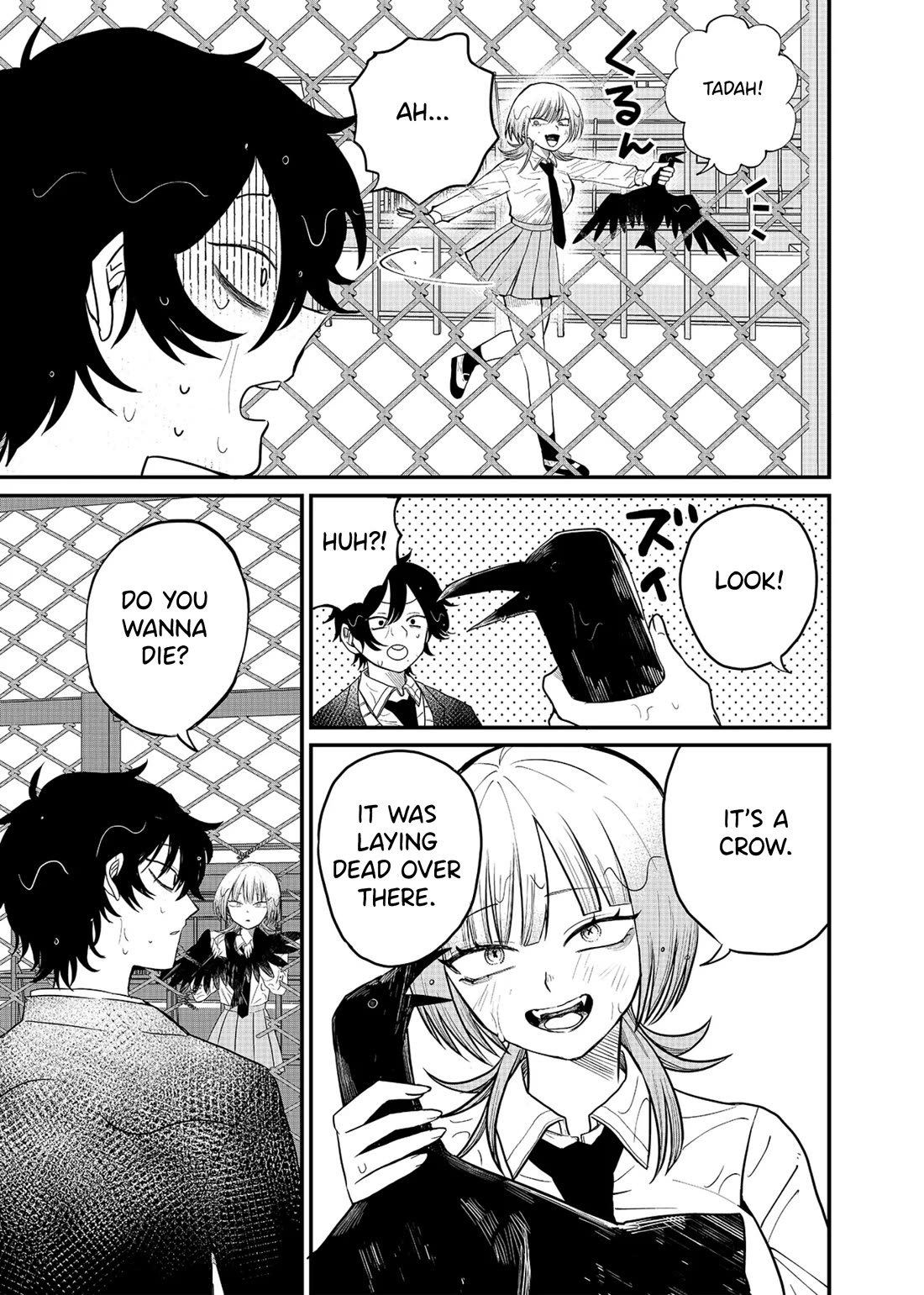 Ruling Girl Kubaru-chan Chapter 1 page 7 - Chapter 1: A Crow's Corpse