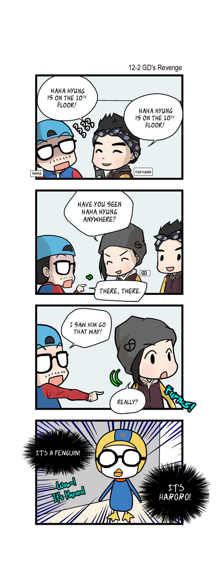 Running Man Chapter 12 page 2 - Chapter 12 : Big Bang's Counterattack