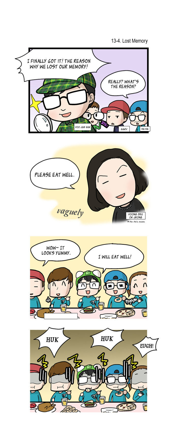 Running Man Chapter 13 page 4 - Chapter 13 : First Love Race