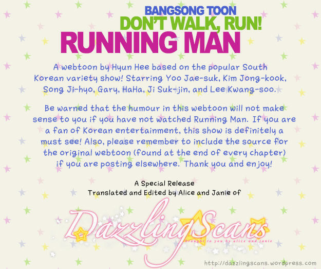 Running Man Chapter 18 page 1 - Chapter 18 : Jjajangmyun Race