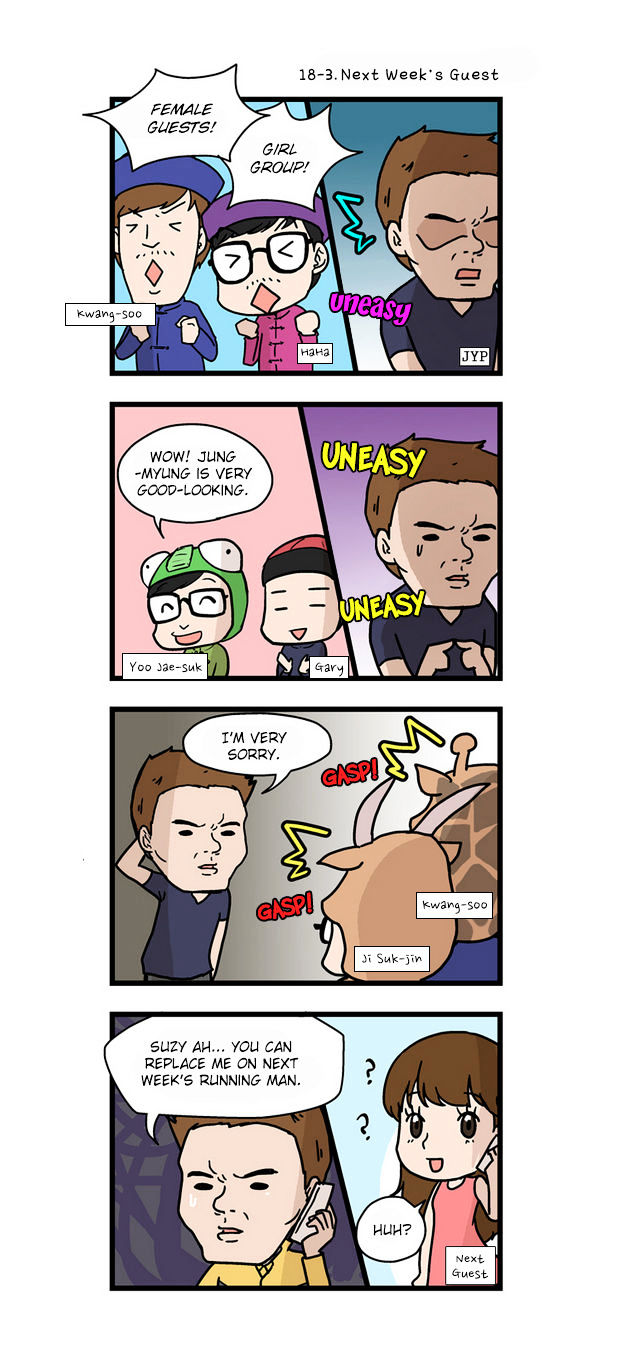 Running Man Chapter 18 page 6 - Chapter 18 : Jjajangmyun Race
