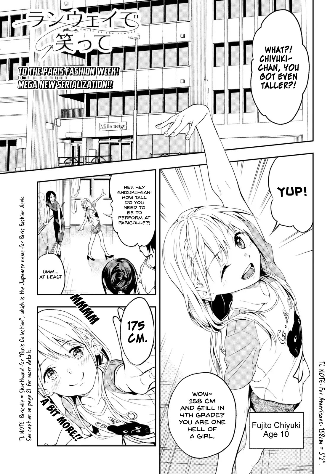 Runway de Waratte Chapter 1 page 6 - Chapter 1