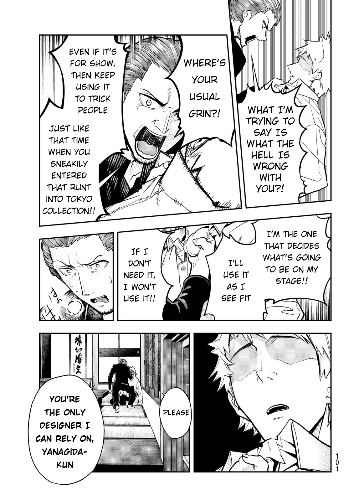 Runway de Waratte Chapter 101 page 14 - Chapter 101: Thin Thread