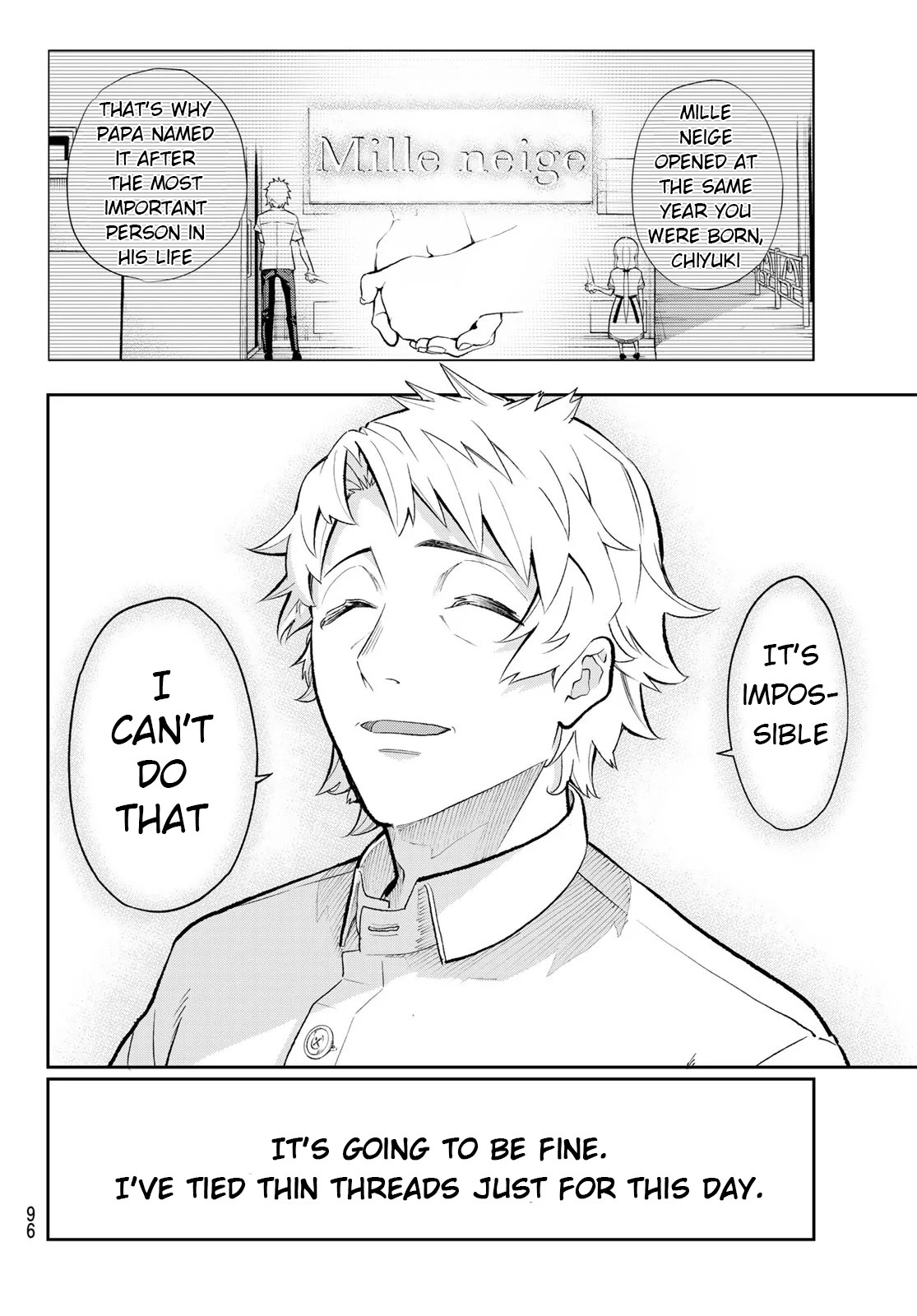 Runway de Waratte Chapter 101 page 9 - Chapter 101: Thin Thread