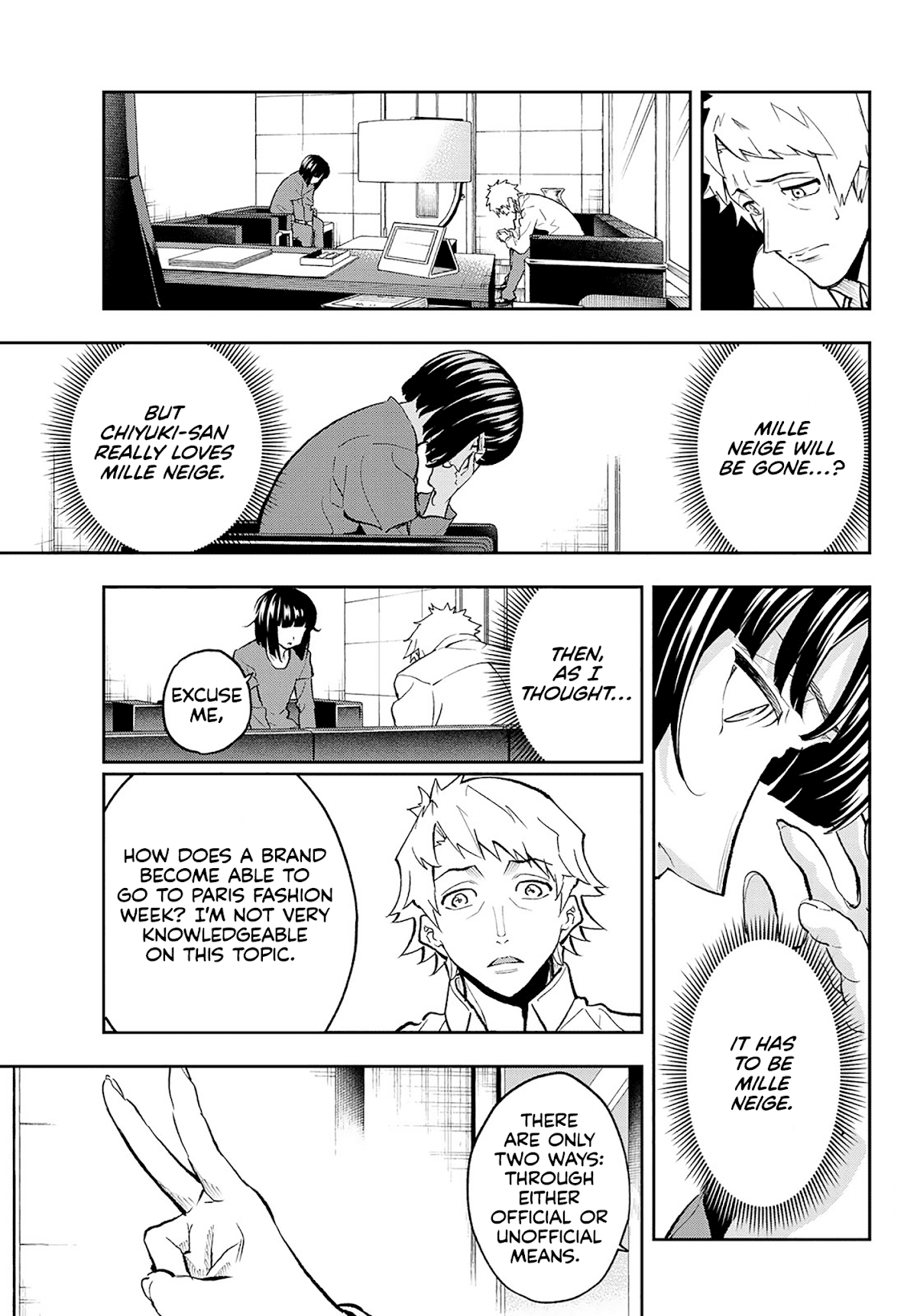 Runway de Waratte Chapter 103 page 5 - Chapter 103: Mille Neige