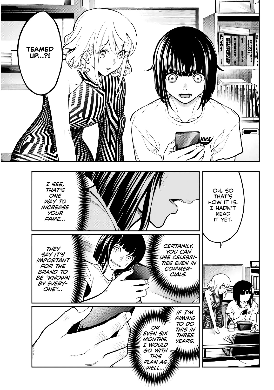Runway de Waratte Chapter 104 page 11 - Chapter 104: VS