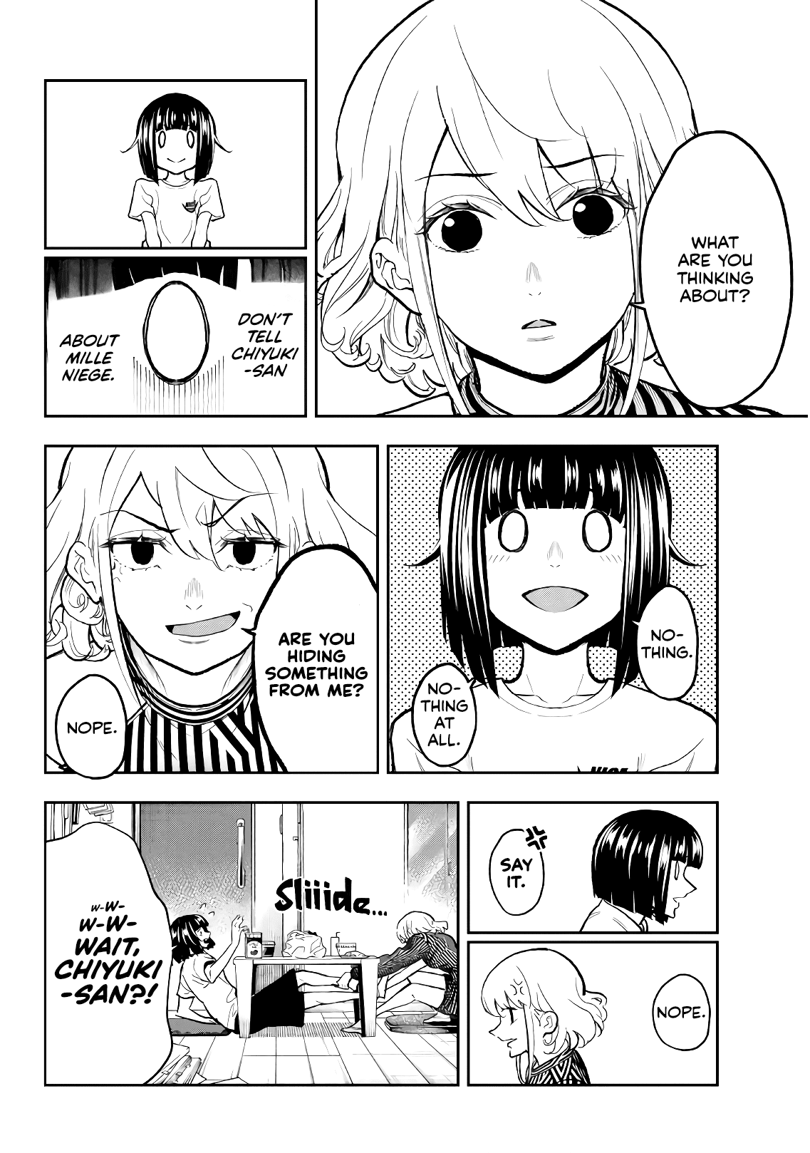 Runway de Waratte Chapter 104 page 4 - Chapter 104: VS