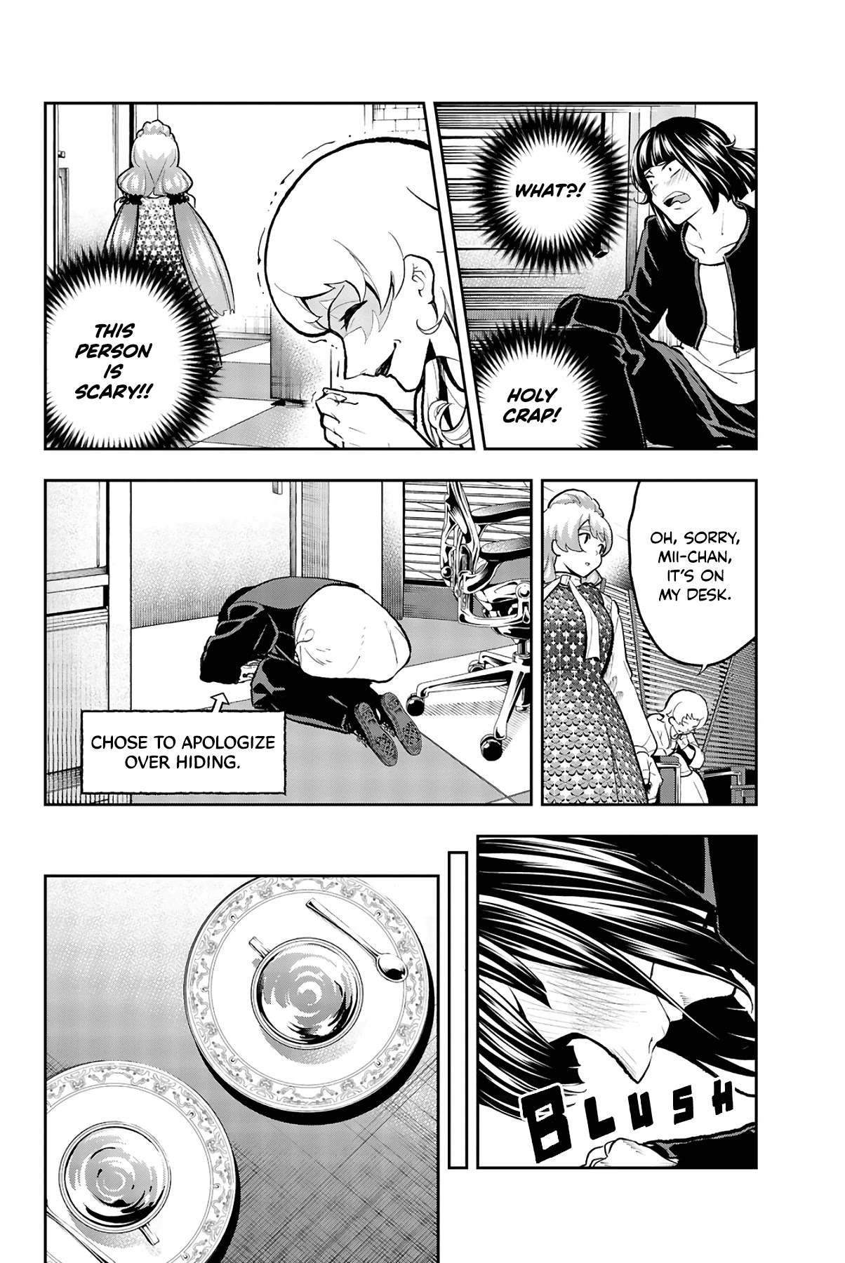 Runway de Waratte Chapter 105 page 10 - Chapter 105: Behind His Back