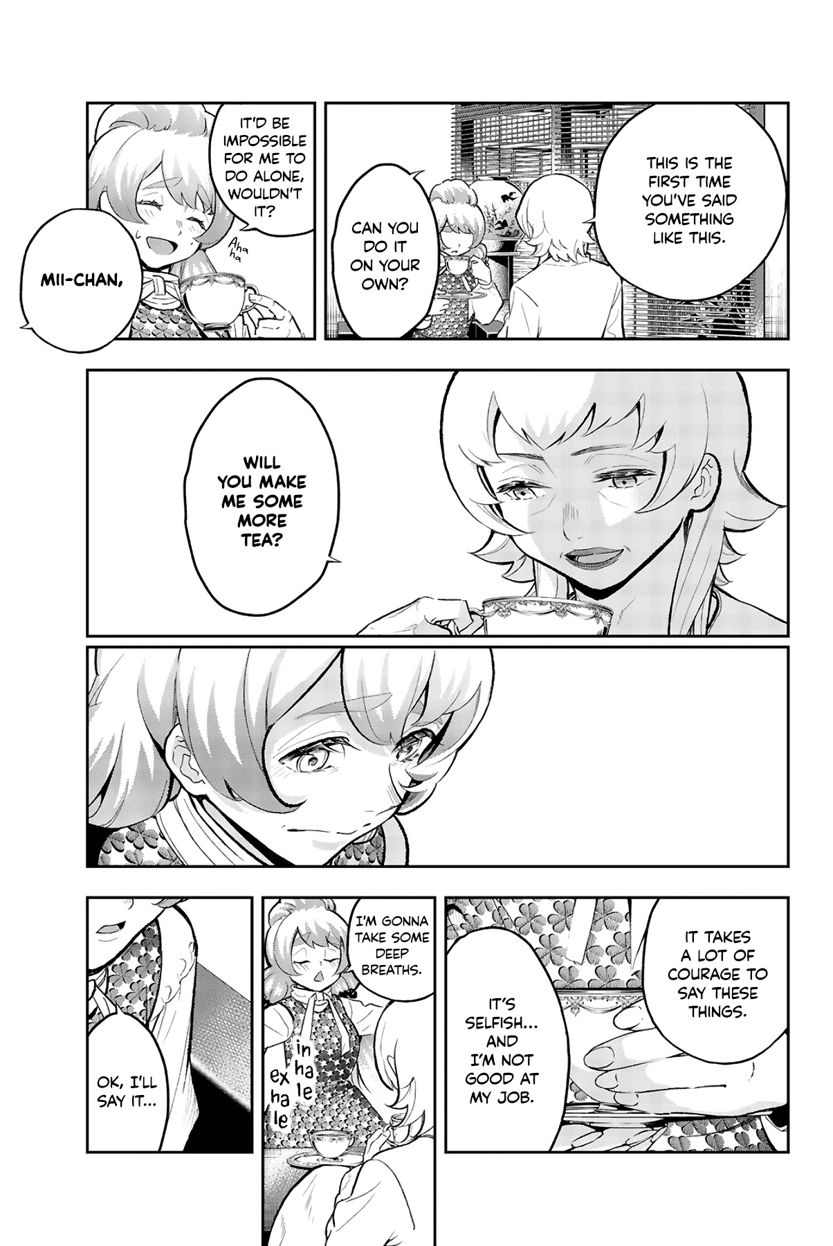 Runway de Waratte Chapter 105 page 11 - Chapter 105: Behind His Back