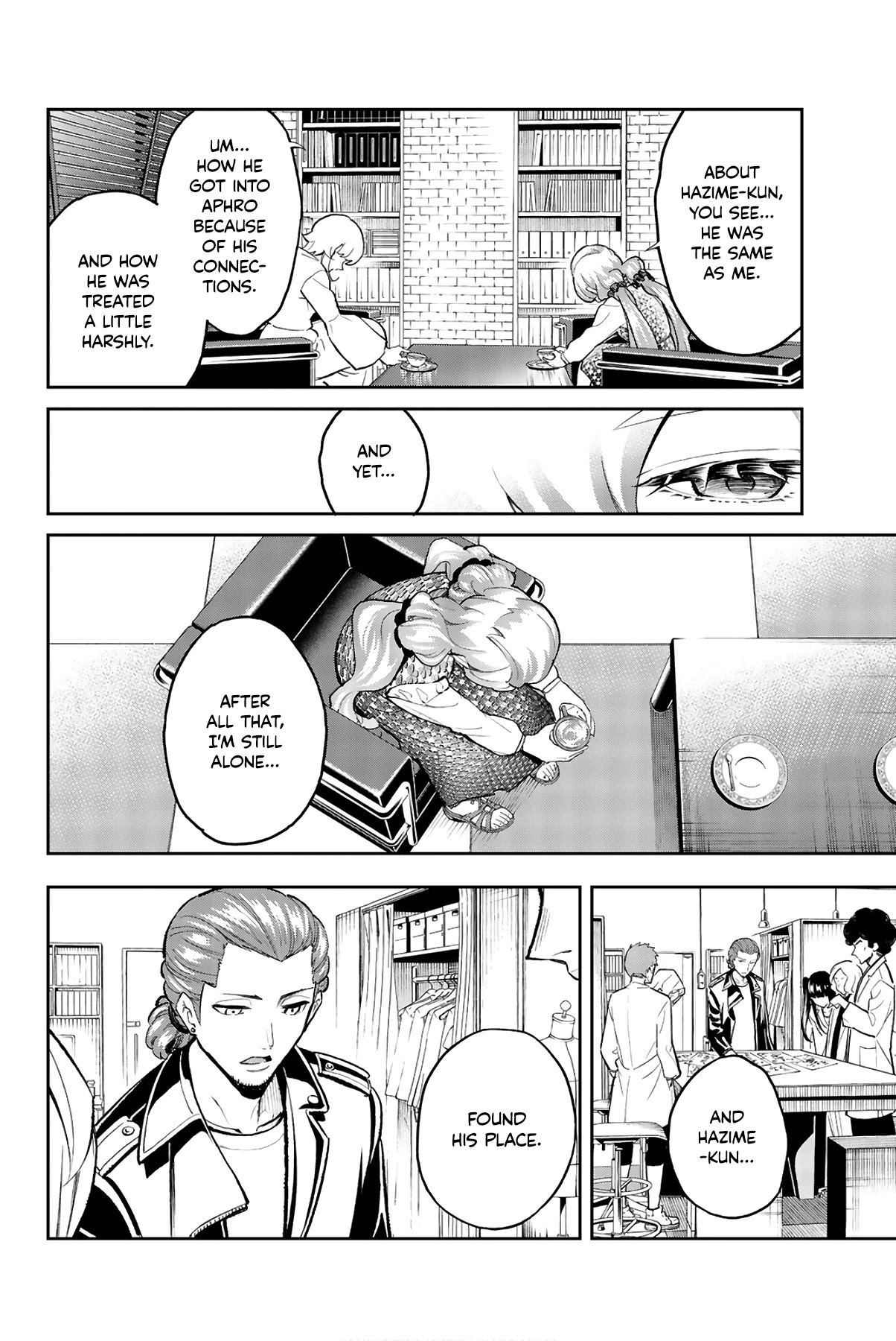 Runway de Waratte Chapter 105 page 12 - Chapter 105: Behind His Back