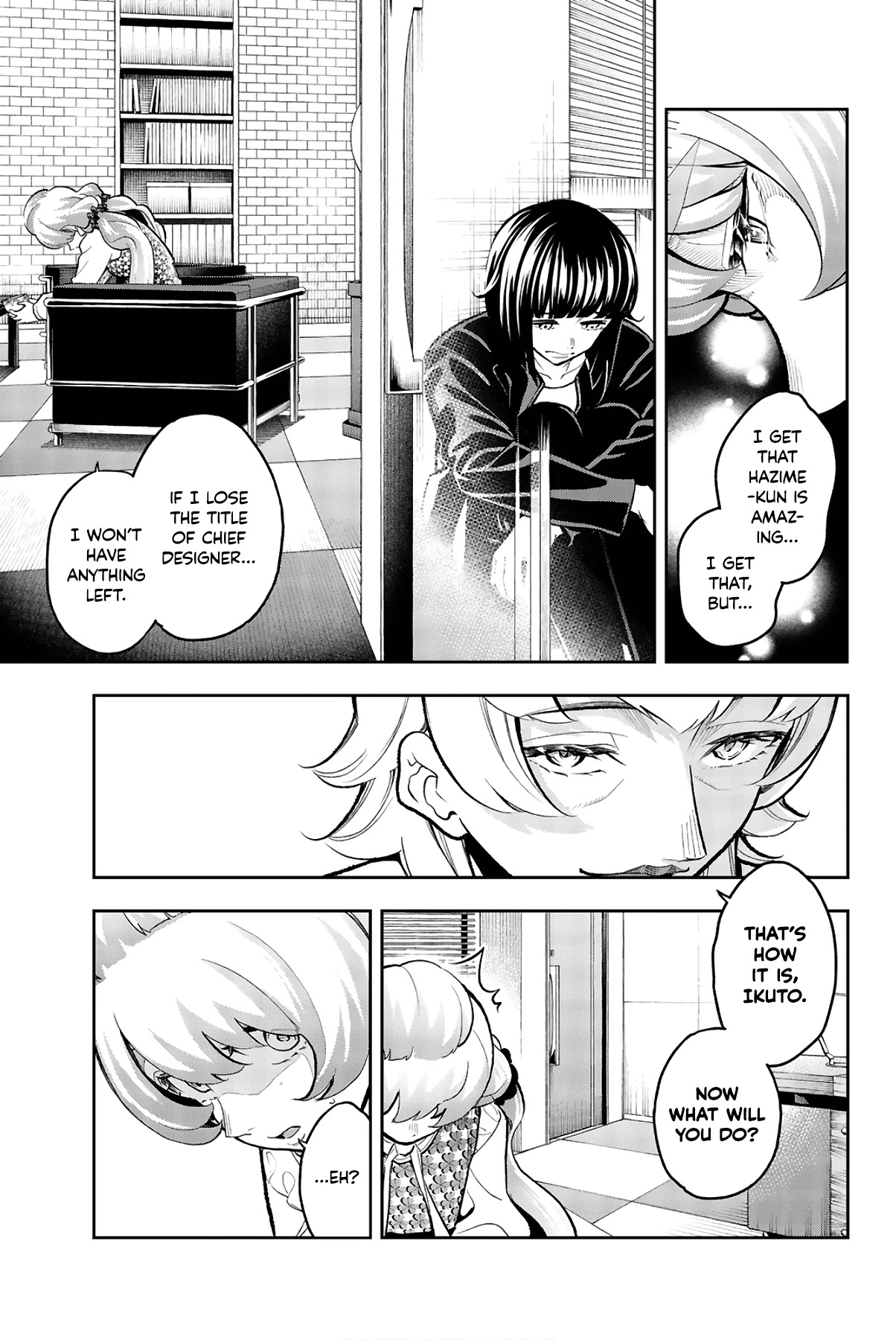 Runway de Waratte Chapter 105 page 13 - Chapter 105: Behind His Back