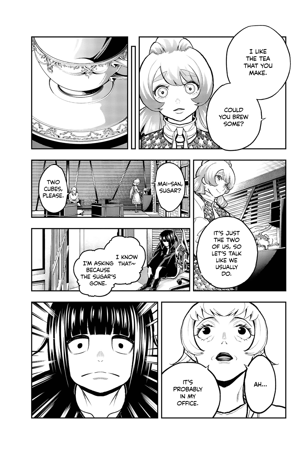 Runway de Waratte Chapter 105 page 9 - Chapter 105: Behind His Back