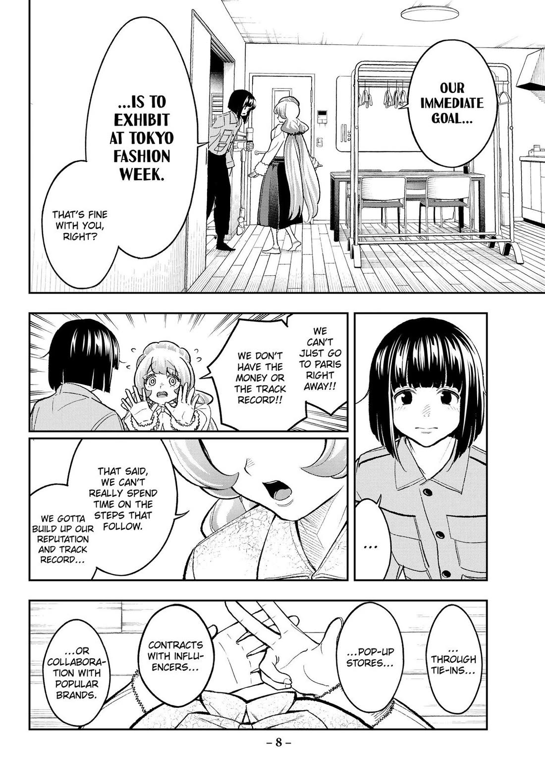 Runway de Waratte Chapter 166 page 8 - Chapter 166