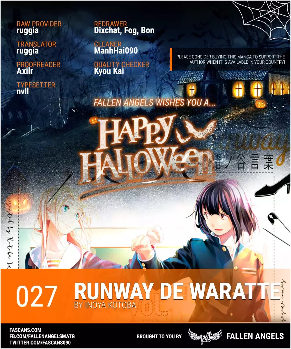 Runway de Waratte Chapter 27 page 1 - Chapter 27