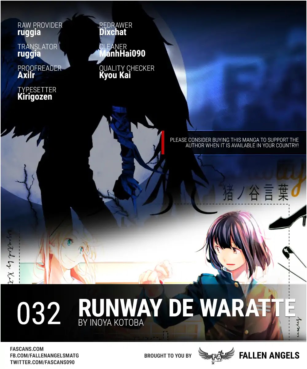 Runway de Waratte Chapter 32 page 1 - Chapter 32