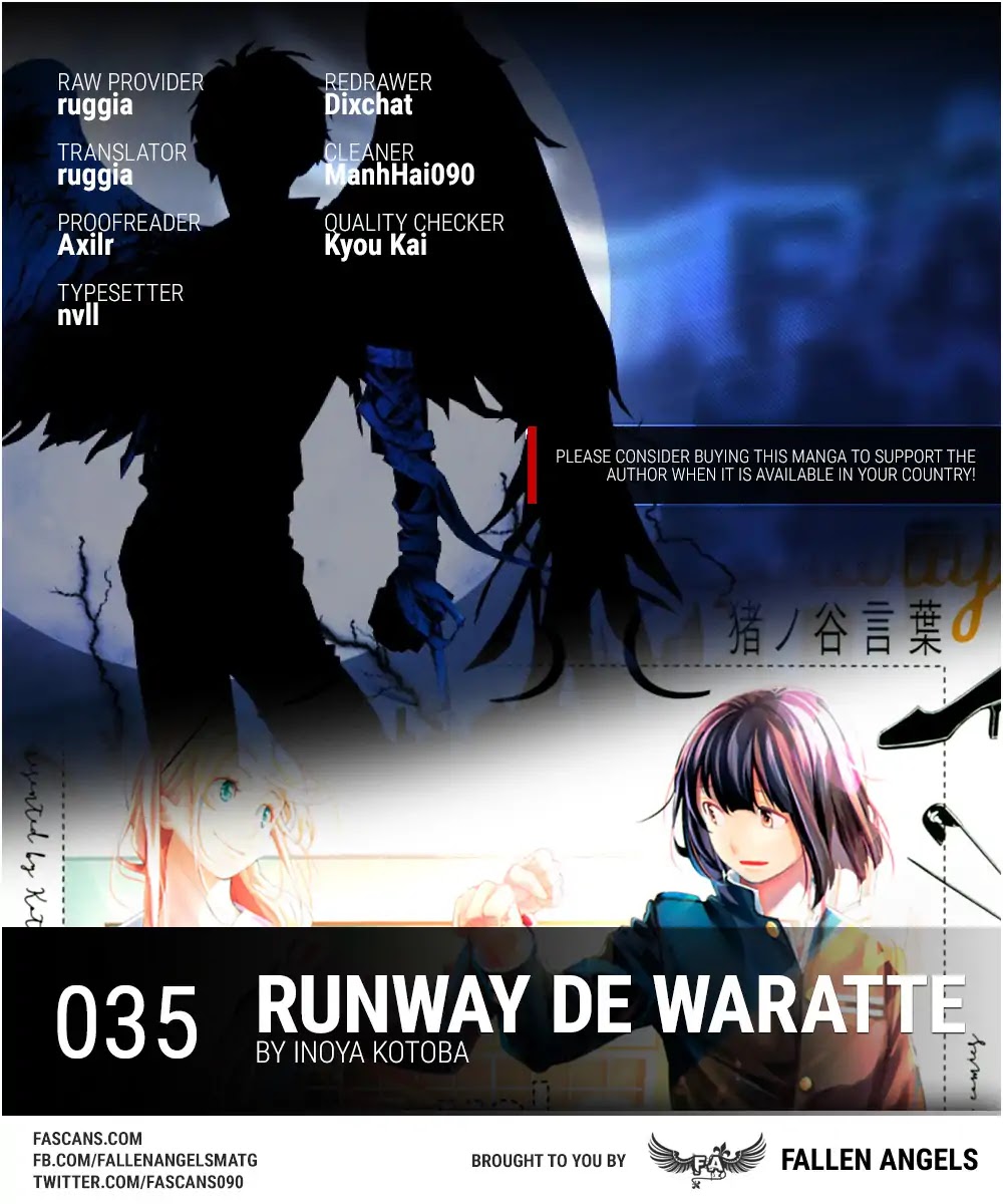 Runway de Waratte Chapter 35 page 1 - Chapter 35