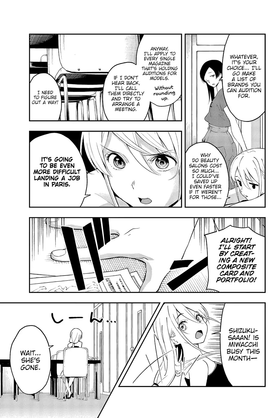 Runway de Waratte Chapter 35 page 8 - Chapter 35