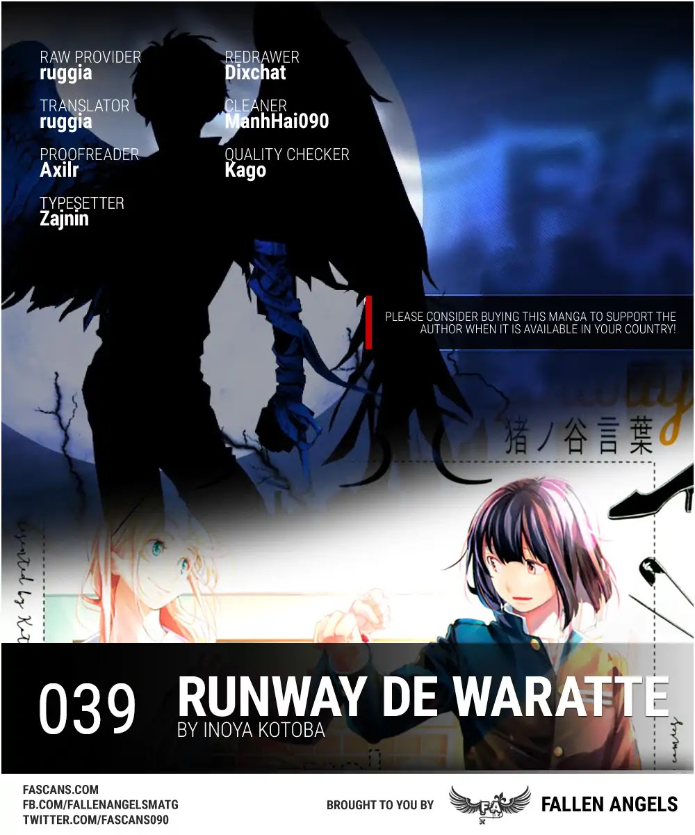 Runway de Waratte Chapter 39 page 1 - Chapter 39