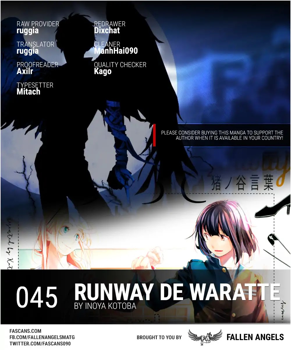 Runway de Waratte Chapter 45 page 1 - Chapter 45