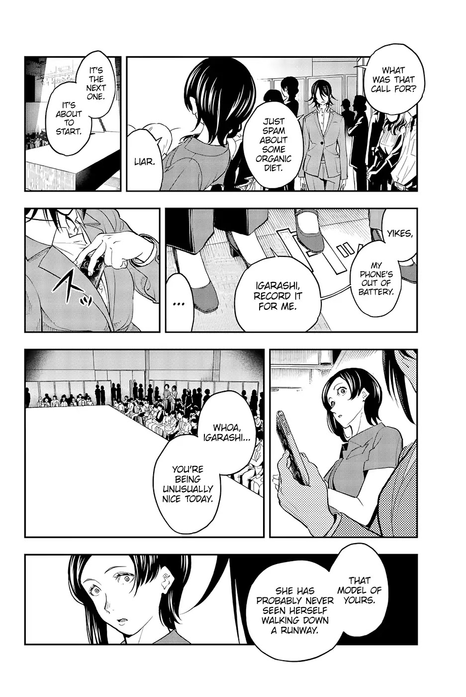 Runway de Waratte Chapter 62 page 11 - Chapter 62