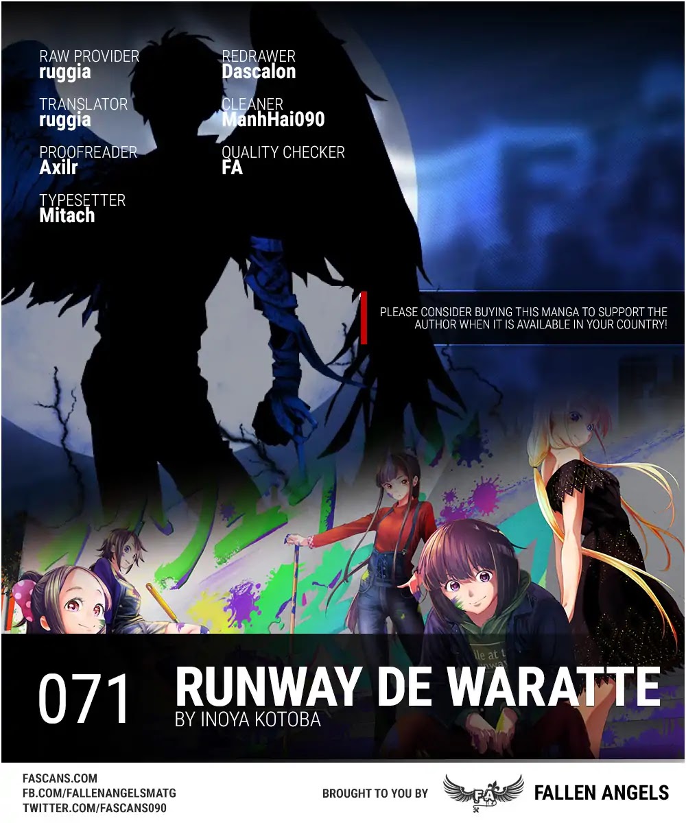 Runway de Waratte Chapter 71 page 1 - Chapter 71