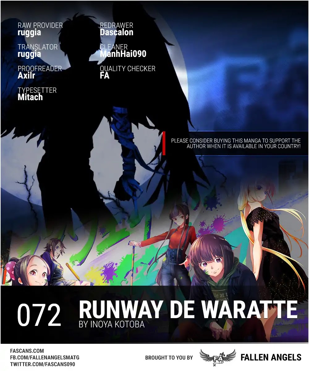 Runway de Waratte Chapter 72 page 1 - Chapter 72