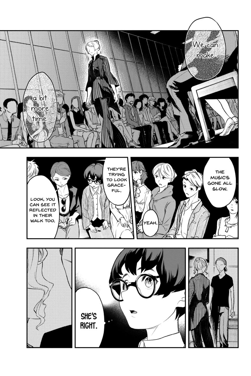 Runway de Waratte Chapter 8 page 16 - Chapter 8 : Tokyo Fashion Week @Backstage - Tsumura Ikuto