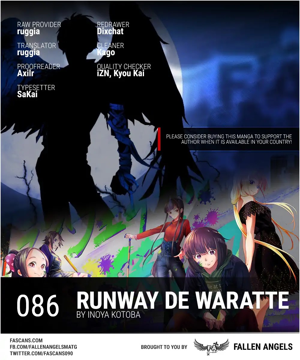 Runway de Waratte Chapter 86 page 1 - Chapter 86