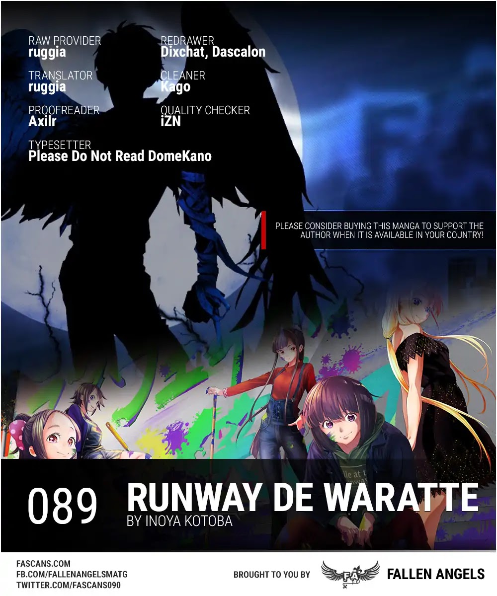 Runway de Waratte Chapter 89 page 1 - Chapter 89