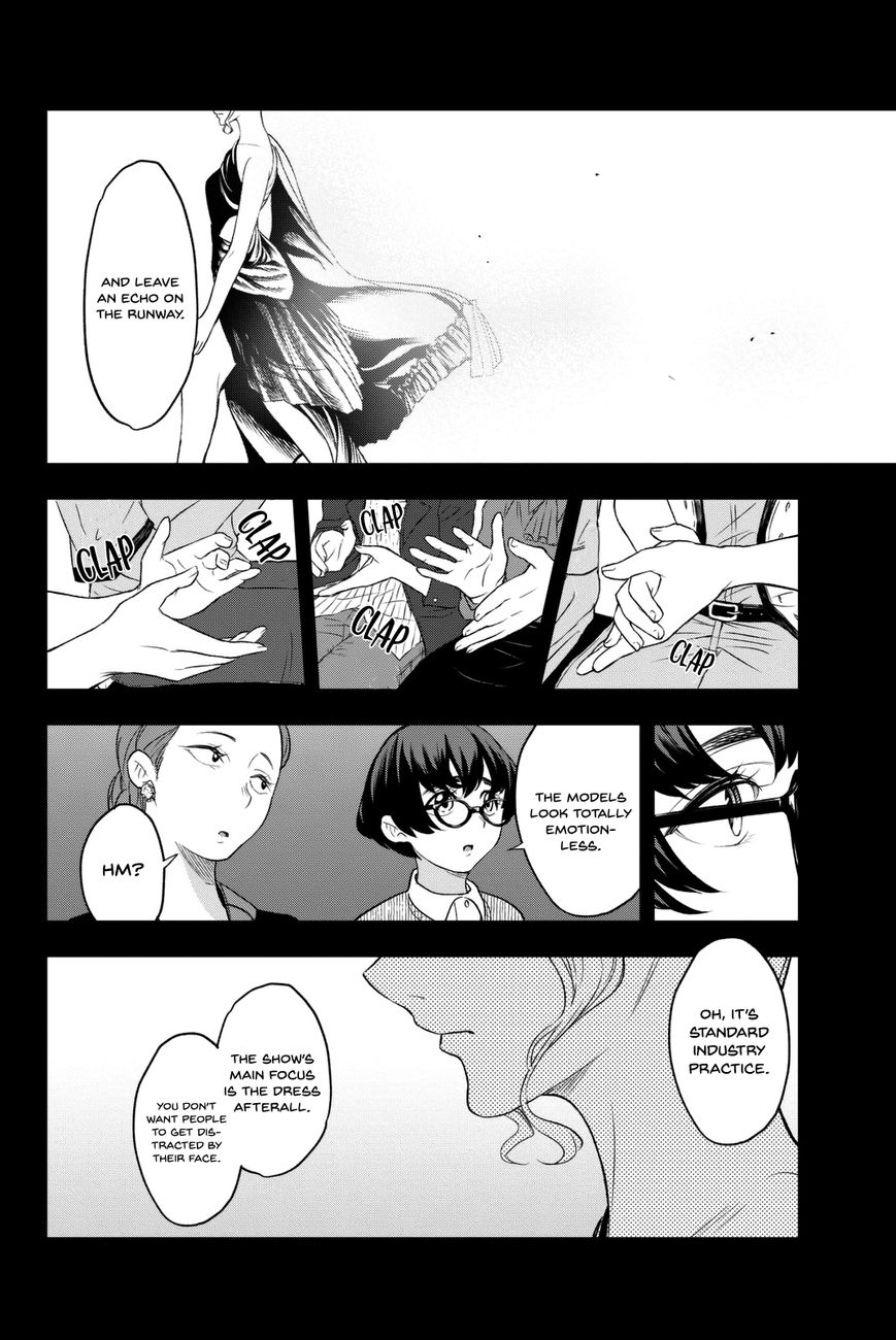 Runway de Waratte Chapter 9 page 7 - Chapter 9 : Tokyo Fashion Week @Audience - Niinuma Fumiyo