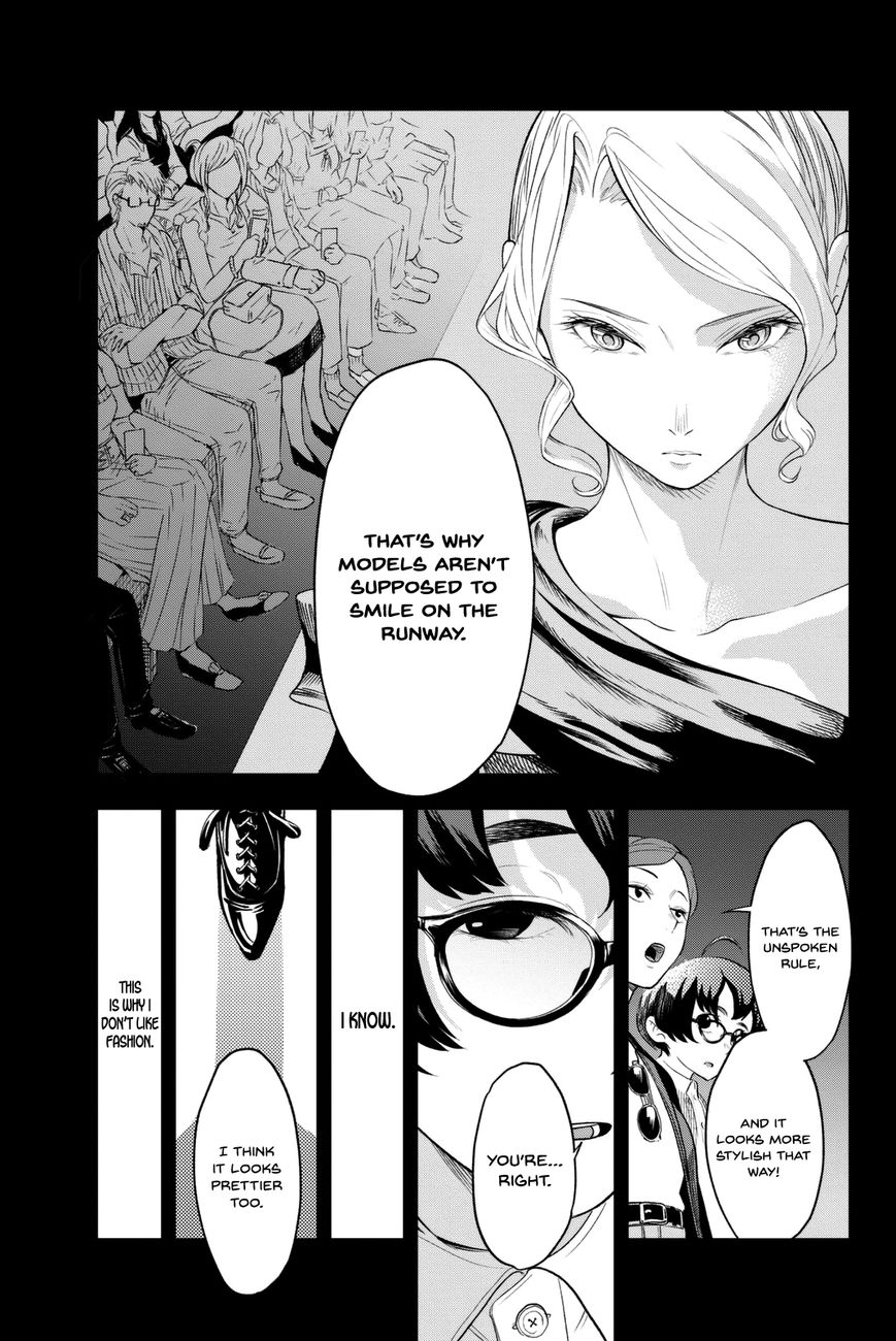Runway de Waratte Chapter 9 page 8 - Chapter 9 : Tokyo Fashion Week @Audience - Niinuma Fumiyo