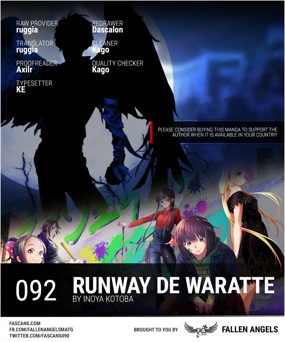 Runway de Waratte Chapter 92 page 1 - Chapter 92