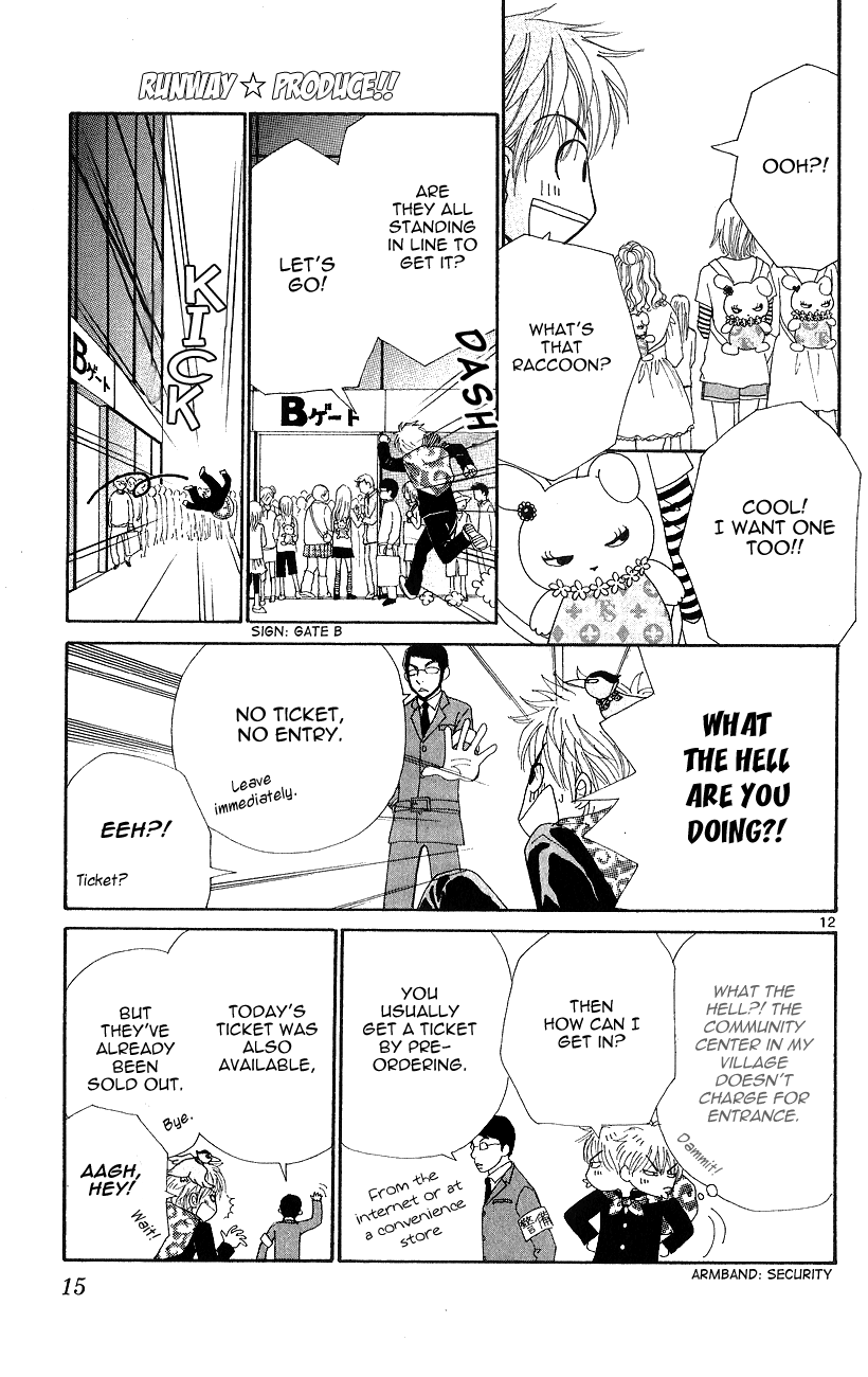 Runway o Produce!! Chapter 1 page 18 - Chapter 1