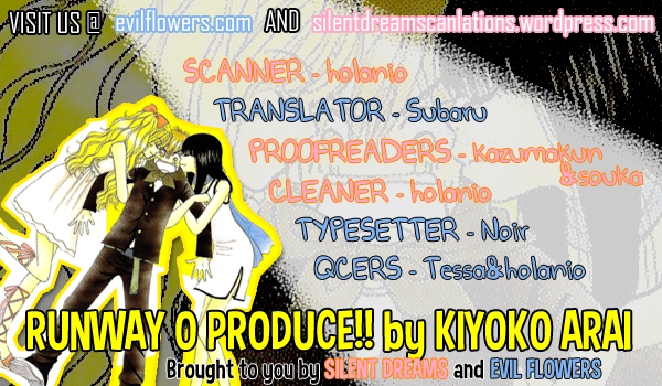 Runway o Produce!! Chapter 5 page 1 - Chapter 5: "Super Big" Shows Up!!