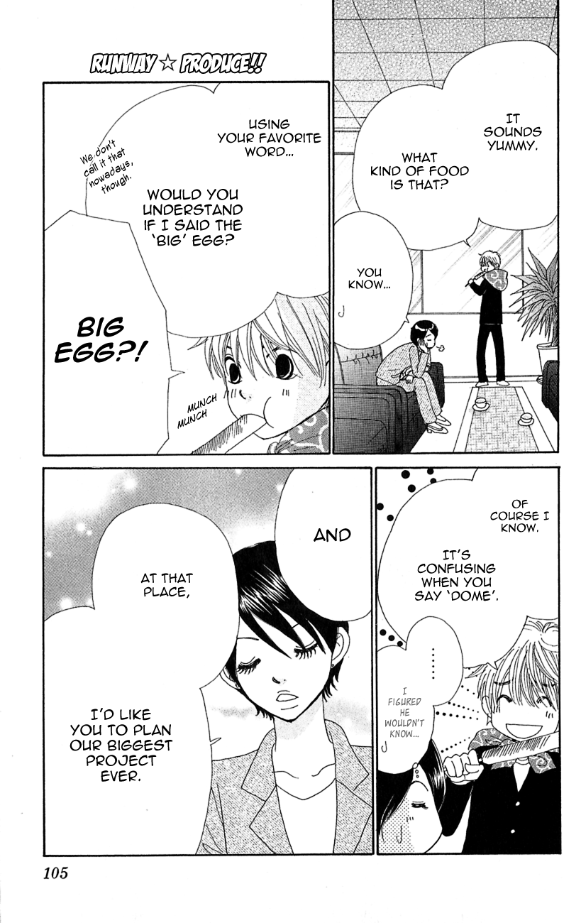 Runway o Produce!! Chapter 5 page 8 - Chapter 5: "Super Big" Shows Up!!
